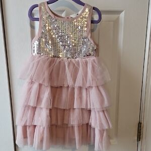 H&M Maeve Color Toddler Dress with Sequins
